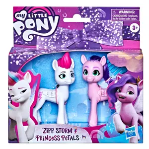 Box of 2 figurines my little pony has set the real hair Hasbro image-2