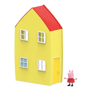 Family house figurines with figure and accessory Hasbro Peppa Pig image-3