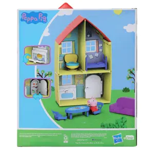 Family house figurines with figure and accessory Hasbro Peppa Pig image-1