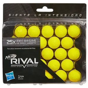 Pack of 25 refill balls Hasbro Nerf Rival image-0