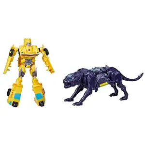 Figurine transformers fight with 2 figures Hasbro image-1