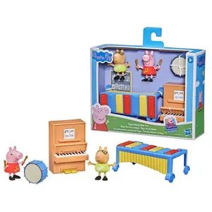 Peppa pig figures playset funny moments Hasbro Bestway image-1