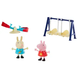 Peppa pig figures playset funny moments Hasbro Bestway image-3