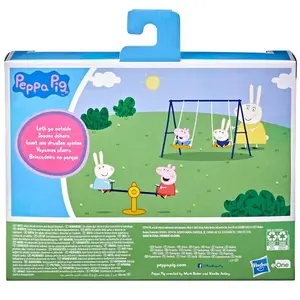 Peppa pig figures playset funny moments Hasbro Bestway image-5