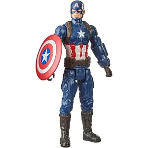 Figurine titan avengers captain america Hasbro image-1