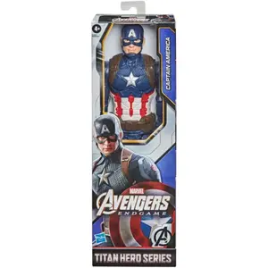 Figurine titan avengers captain america Hasbro image-0