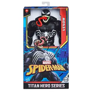 Deluxe venom spiderman figurine Hasbro image-0