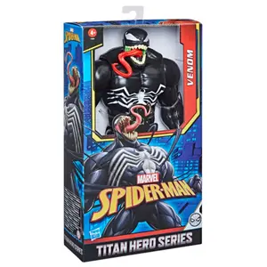 Deluxe venom spiderman figurine Hasbro image-1