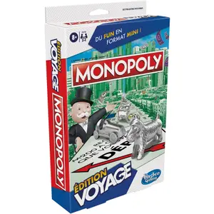 Juegos de mesa Monopoly de viaje Hasbro image-0