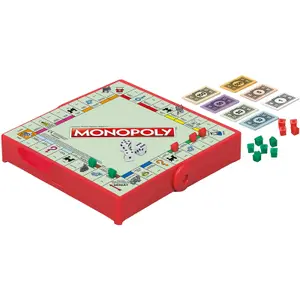 Juegos de mesa Monopoly de viaje Hasbro image-1