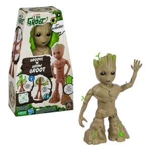 Figurine les gardiens de la galaxie Hasbro Groove 'N Grow Groot image-2