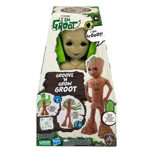 Figurine les gardiens de la galaxie Hasbro Groove 'N Grow Groot image-4