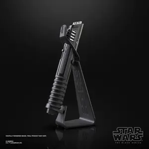 Laser replica collectible figurine Hasbro Star Wars The Mandalorian Black Series Force FX Elite Mandalorian Darksaber 1/1 image-4