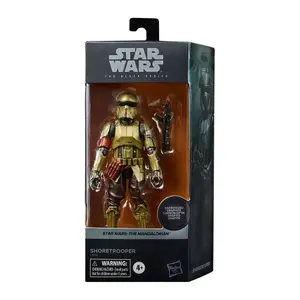 Figurine 2021 shoretrooper Hasbro Star Wars The Mandalorian Black Series Carbonized image-2