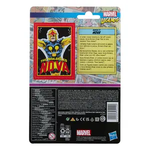 Collectible figurine Hasbro Marvel Legends Retro Collection 2022 Marvel's Nova image-3