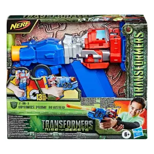 Figurine Hasbro Transformers: Rise Of The Beasts Nerf 2-In-1 Blaster / Optimus Prime image-3