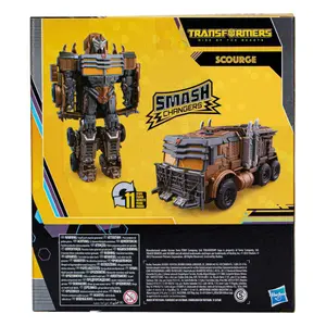 Figurine Hasbro Transformers: Rise Of The Beasts Buzzworthy Bumblebee Smash Changers Scourge image-1