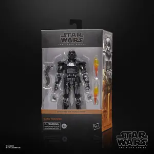 Figurine deluxe 2022 dark trooper Hasbro Star Wars: The Mandalorian Black Series image-0
