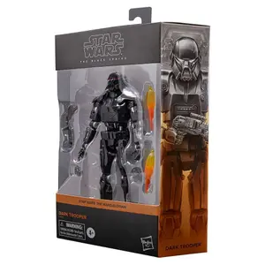 Figurine deluxe 2022 dark trooper Hasbro Star Wars: The Mandalorian Black Series image-6