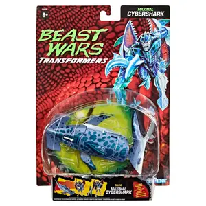 Figurine Hasbro Transformers: Beast Wars Vintage Maximal Cybershark image-4