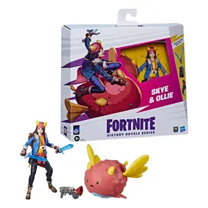 Figurine deluxe 2022 skye &amp; ollie Hasbro Fortnite Victory Royale Series image-1