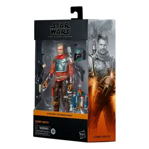 Figurine deluxe 2022 cobb vanth Hasbro Star Wars The Mandalorian Black Series Credit Collection image-4