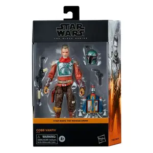 Figurine deluxe 2022 cobb vanth Hasbro Star Wars The Mandalorian Black Series Credit Collection image-5
