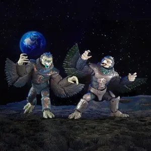 Lot de 2 figurines Hasbro Power Rangers Lightning Collection 2022 Mighty Morphin Tenga Warriors image-3