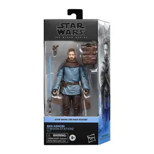Figurine 2022 ben kenobi tibidon station Hasbro Star Wars: Obi-Wan Kenobi Black Series image-1