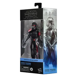 Figura d'azione - armatura del soldato di fase ii Hasbro Star Wars: Obi-Wan Kenobi Black Series image-1