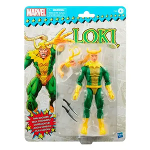 Figurine Hasbro Marvel Legends Retro Collectio 2022 Loki image-3