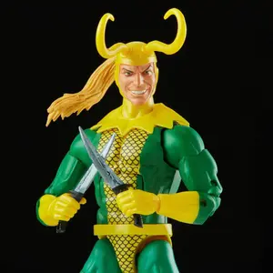 Figurine Hasbro Marvel Legends Retro Collectio 2022 Loki image-6