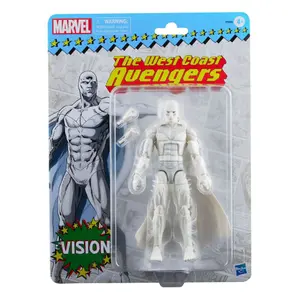 Figurine Hasbro Marvel Legends Retro Collection Series 2022 Vision (The West Coast Avengers) image-5