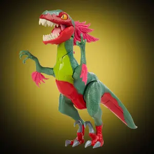 Orange raptor figurine Hasbro Fortnite Victory Royale Series image-1