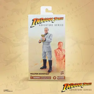 Figurine Hasbro Indiana Jones Adventure Series Walter Donovan image-1