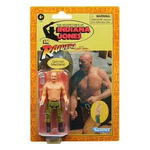 Lost Ark Adventurers figurine Hasbro Indiana Jones Retro Collection German Mechanic image-1
