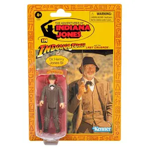 The Last Crusade figurine Hasbro Indiana Jones Retro Collection Dr. Henry Jones Sr image-6