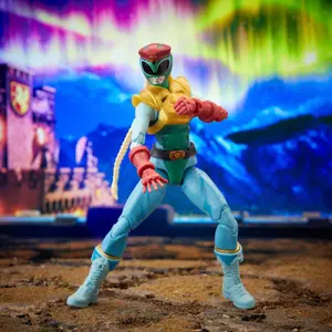 Figurine Hasbro Power Rangers x Street Fighter Lightning Collection Morphed Cammy Stinging Crane Ranger image-4