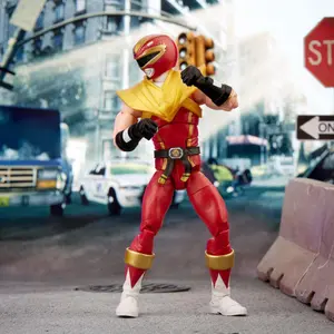 Figurine Hasbro Power Rangers x Street Fighter Lightning Collection Morphed Ken Soaring Falcon Ranger image-1