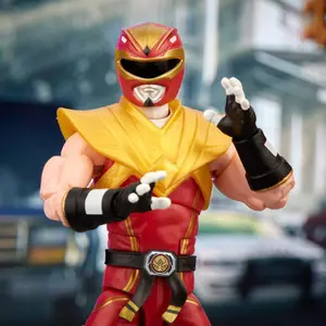 Figurine Hasbro Power Rangers x Street Fighter Lightning Collection Morphed Ken Soaring Falcon Ranger image-3