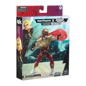 Figurine Hasbro Power Rangers x Street Fighter Lightning Collection Morphed Ken Soaring Falcon Ranger image-4