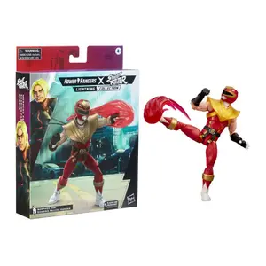Figurine Hasbro Power Rangers x Street Fighter Lightning Collection Morphed Ken Soaring Falcon Ranger image-5