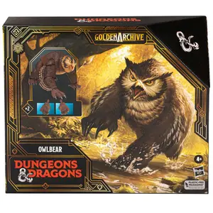 Figurine golden archive owlbear Hasbro Dungeons & Dragons image-3