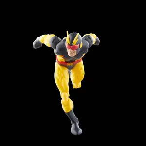 Conjunto de 2 figuras Hasbro Squadron Supreme Marvel Legends Marvel's Nighthawk & Marvel's Blur image-3