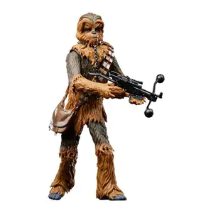 Figurine Hasbro Star Wars Episode VI 40th Anniversary Black Series Chewbacca image-2