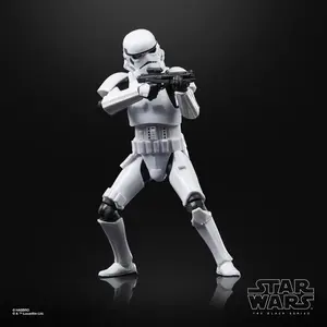 Figurine Hasbro Star Wars Episode VI 40th Anniversary Black Series Stormtrooper image-3