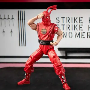 Collectible figurine Hasbro Power Rangers x Cobra Kai Lightning Collection Morphed Miguel Diaz Red Eagle Ranger image-1