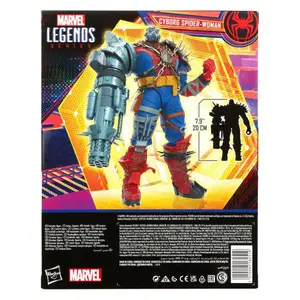 Figurine Hasbro Spider-Man: Across the Spider-Verse Marvel Legends Deluxe Cyborg Spider-Woman image-2
