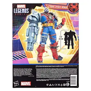 Figurine Hasbro Spider-Man: Across the Spider-Verse Marvel Legends Deluxe Cyborg Spider-Woman image-3