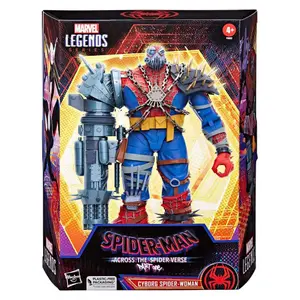 Figurine Hasbro Spider-Man: Across the Spider-Verse Marvel Legends Deluxe Cyborg Spider-Woman image-5